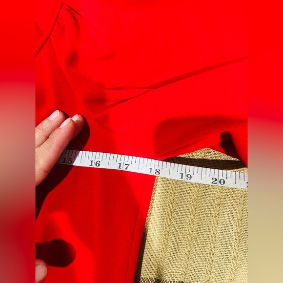 CALVIN KLEIN Jewel-Neck Puff-Sleeve Sheath Dress Women's size 8 - Picture 5 of 15